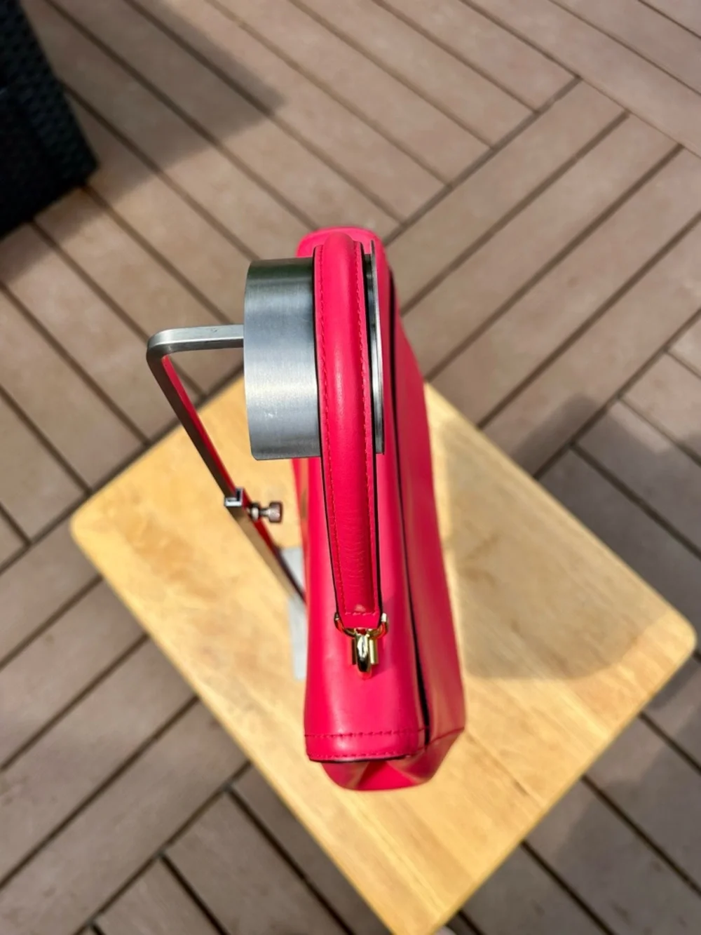 Michael Kors Ultra Pink Ava Satchel EUC - Picture 5 of 16